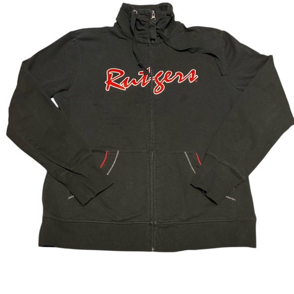 Rutgers Black and Red Varsity Jacket with Timeless Appeal
BIN 30 - Picture 1 of 6